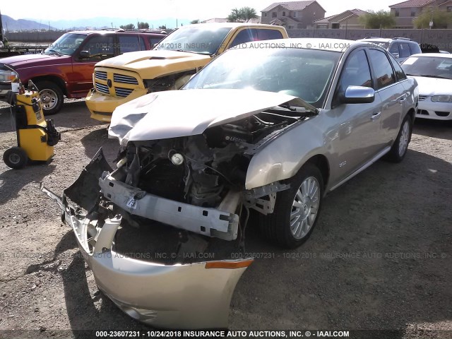 1MEHM40W88G607235 - 2008 MERCURY SABLE LUXURY TAN photo 2