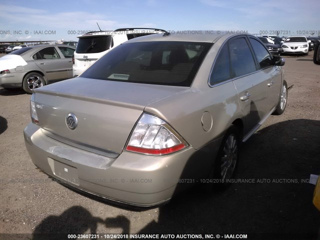 1MEHM40W88G607235 - 2008 MERCURY SABLE LUXURY TAN photo 4