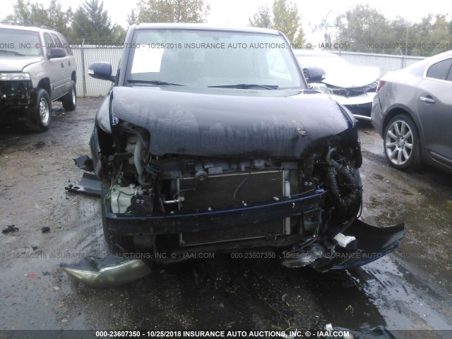 JTLKE50E281017962 - 2008 TOYOTA SCION XB 蓝色 照片 6