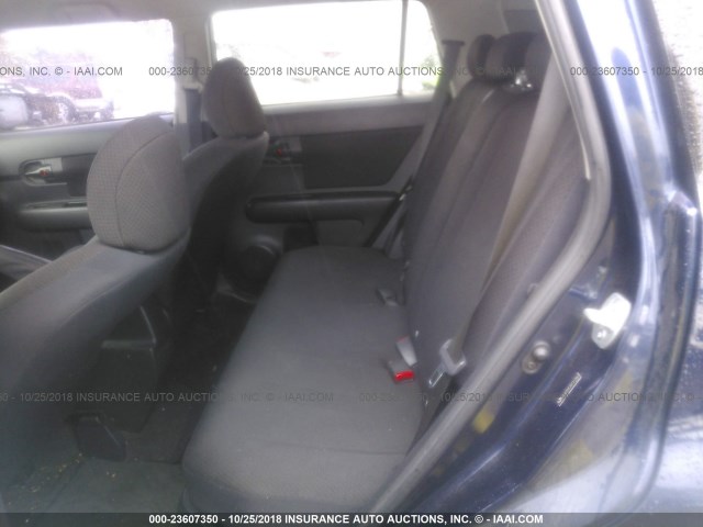 JTLKE50E281017962 - 2008 TOYOTA SCION XB 蓝色 照片 8