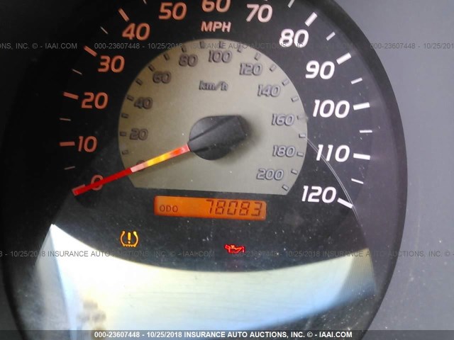 5TEUU42N26Z152408 - 2006 TOYOTA TACOMA ACCESS CAB წითელი ფოტო 7