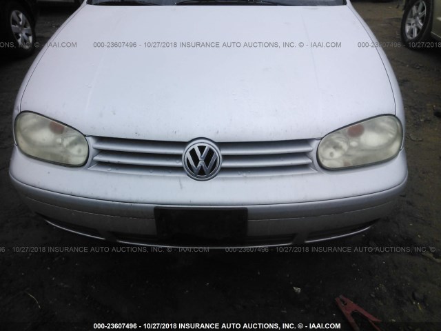 9BWDH61J744001770 - 2004 VOLKSWAGEN GTI VR6 SILVER photo 6