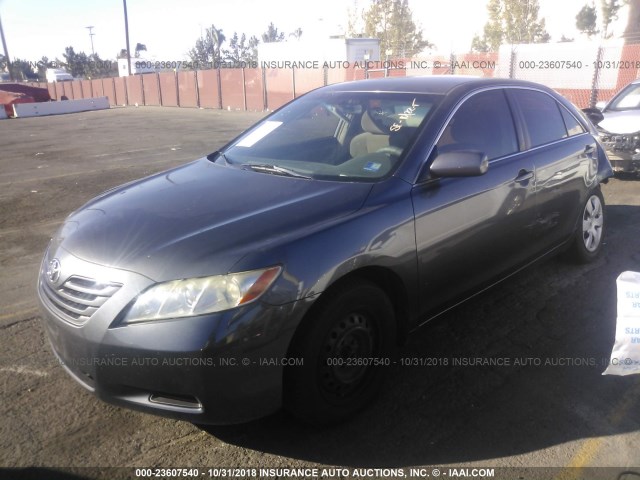 JTNBE46K173067284 - 2007 TOYOTA CAMRY NEW GENERAT CE/LE/XLE/SE GRAY photo 2