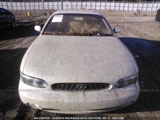 JNKAY21D1RM111087 - 1994 INFINITI J30 WHITE photo 6