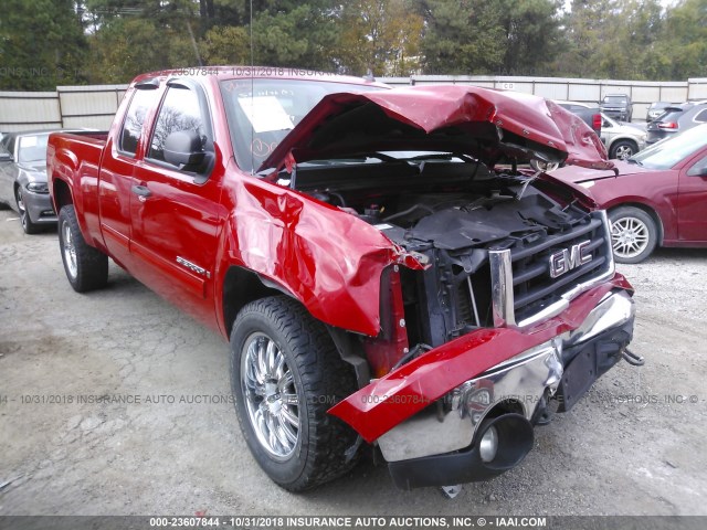 2GTEC19C981211651 - 2008 GMC SIERRA C1500 RED photo 1