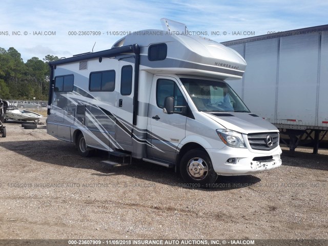 WDAPF4CC0G9666018 - 2017 WINNEBAGO 24 J SPRINT  WHITE photo 1