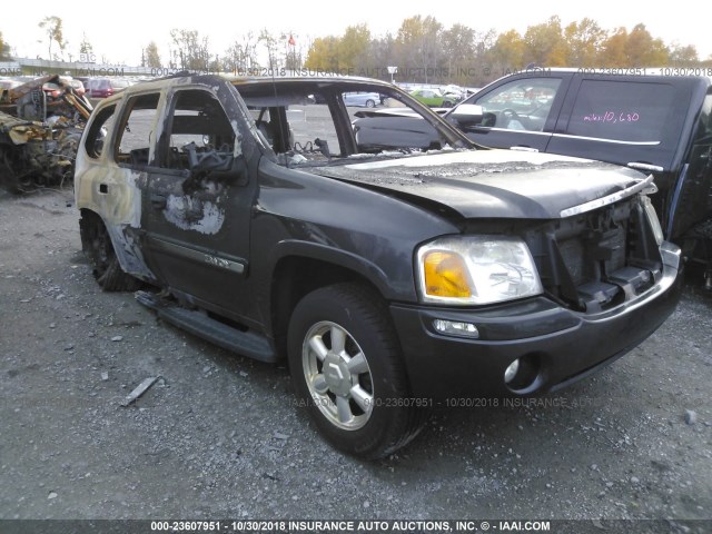 1GKDT13S952388230 - 2005 GMC ENVOY BLACK photo 1