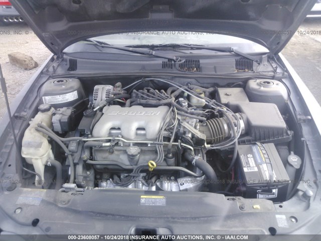 1G2NF52E64C240995 - 2004 PONTIAC GRAND AM SE1 GRAY photo 10