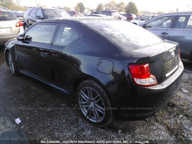 JTKJF5C78D3065068 - 2013 TOYOTA SCION TC 黑色 照片 3