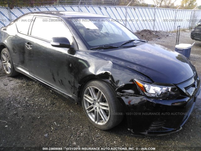 JTKJF5C78D3065068 - 2013 TOYOTA SCION TC 黑色 照片 6