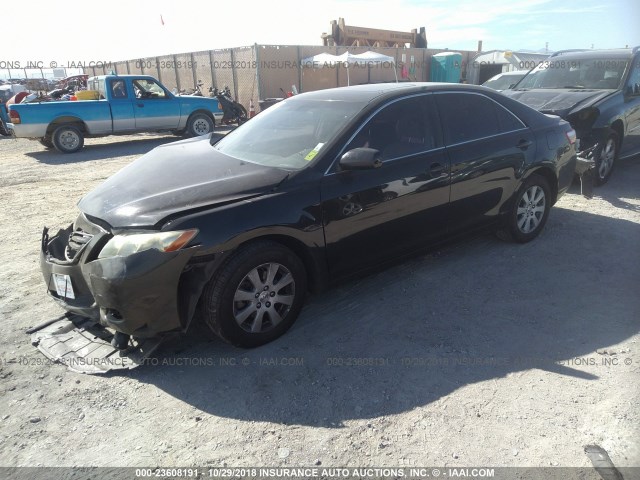 4T1BK46K08U576531 - 2008 TOYOTA CAMRY LE/XLE/SE BLACK photo 2