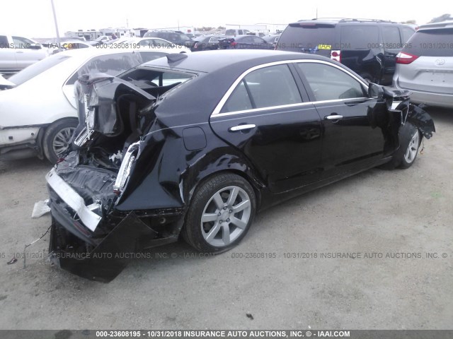 1G6AA5RA9G0117888 - 2016 CADILLAC ATS BLACK photo 4