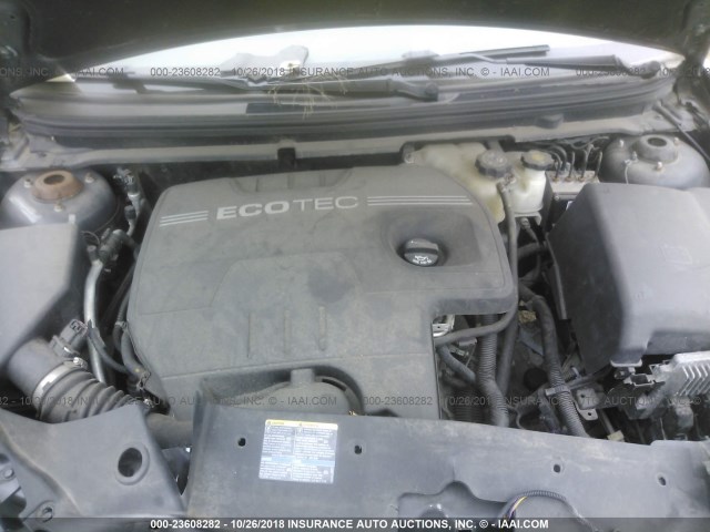 1G1ZE5E08A4143134 - 2010 CHEVROLET MALIBU LTZ 黑色 照片 10