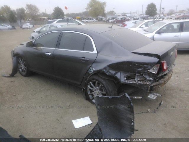 1G1ZE5E08A4143134 - 2010 CHEVROLET MALIBU LTZ 黑色 照片 3