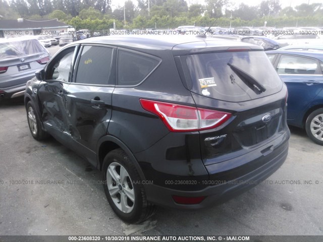 1FMCU0F77GUA81101 - 2016 FORD ESCAPE S BLACK photo 3