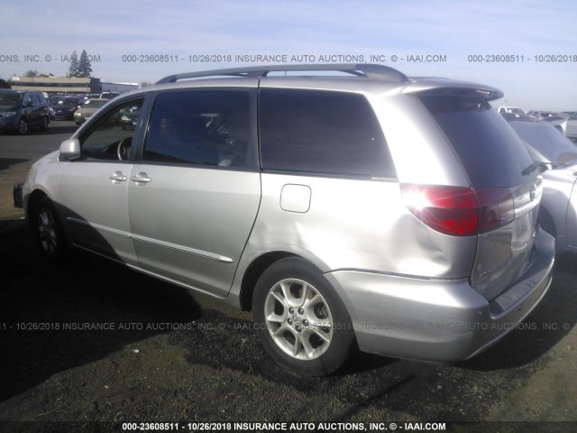 5TDZA22C94S078285 - 2004 TOYOTA SIENNA XLE/XLE LIMITED SILVER photo 3