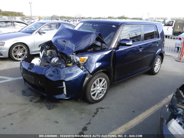 JTLZE4FE7DJ038817 - 2013 TOYOTA SCION XB Mavi foto 2