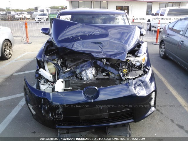 JTLZE4FE7DJ038817 - 2013 TOYOTA SCION XB Mavi foto 6