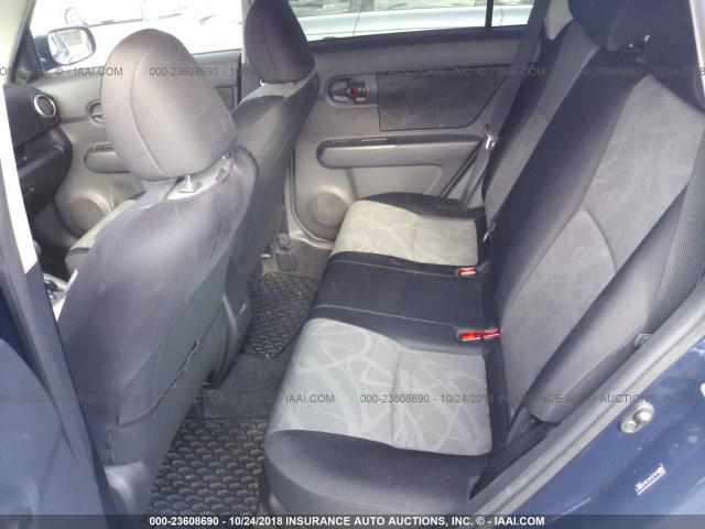 JTLZE4FE7DJ038817 - 2013 TOYOTA SCION XB Mavi foto 8