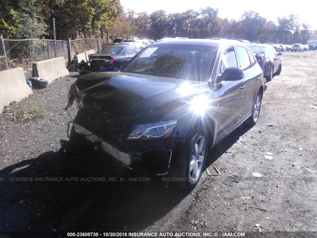 WA1DKAFP2CA056259 - 2012 AUDI Q5 PREMIUM PLUS BLACK photo 2