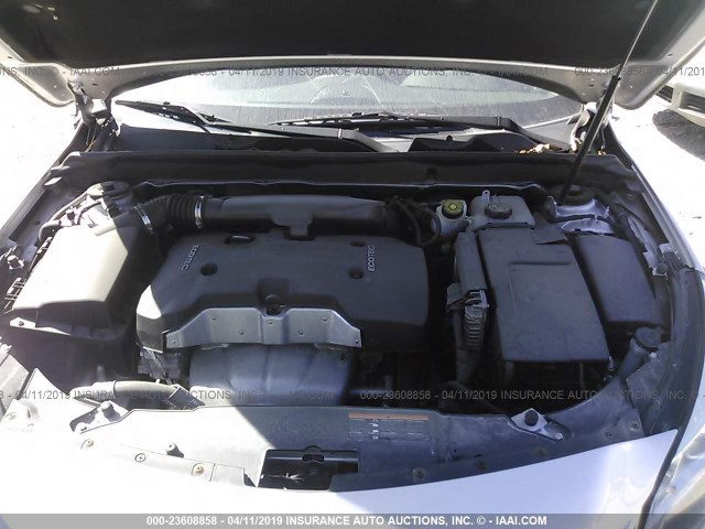 1G11C5SL6FF118844 - 2015 CHEVROLET MALIBU 1LT 银色 照片 10