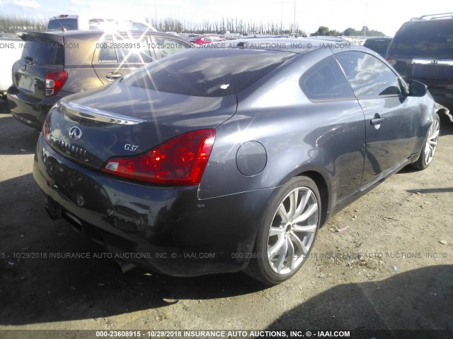 JNKCV64E49M606512 - 2009 INFINITI G37 JOURNEY/SPORT GRAY photo 4