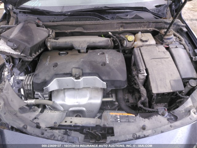 1G11B5SL5FF333618 - 2015 CHEVROLET MALIBU LS Көк фото 10