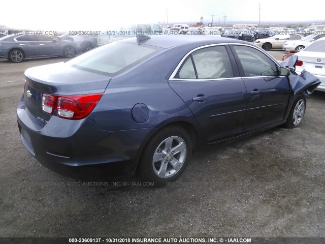 1G11B5SL5FF333618 - 2015 CHEVROLET MALIBU LS Көк фото 4
