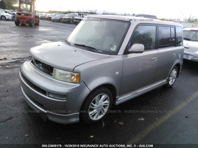 JTLKT324340143701 - 2004 TOYOTA SCION XB Күміс фото 2