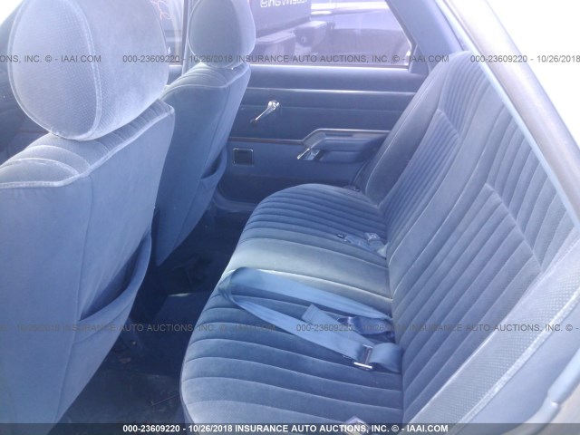 1FABP39S8HK199668 - 1987 FORD TEMPO BLUE photo 8