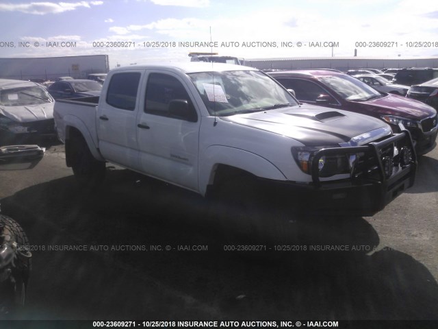 5TELU42N46Z301574 - 2006 TOYOTA TACOMA DOUBLE CAB 白色 照片 1