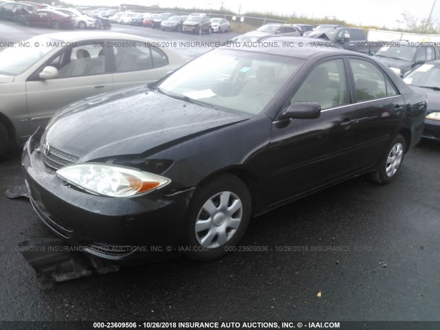 4T1BE32K84U278018 - 2004 TOYOTA CAMRY LE/XLE/SE BLACK photo 2