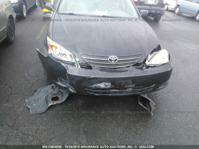 4T1BE32K84U278018 - 2004 TOYOTA CAMRY LE/XLE/SE BLACK photo 6