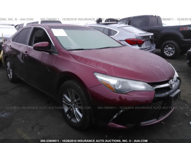 4T1BF1FK5GU546779 - 2016 TOYOTA CAMRY LE/XLE/SE/XSE RED photo 1