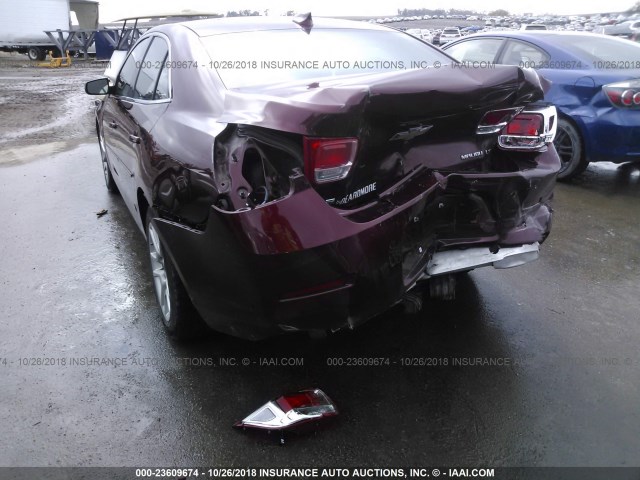 1G11C5SL2FF185571 - 2015 CHEVROLET MALIBU 1LT MAROON photo 6