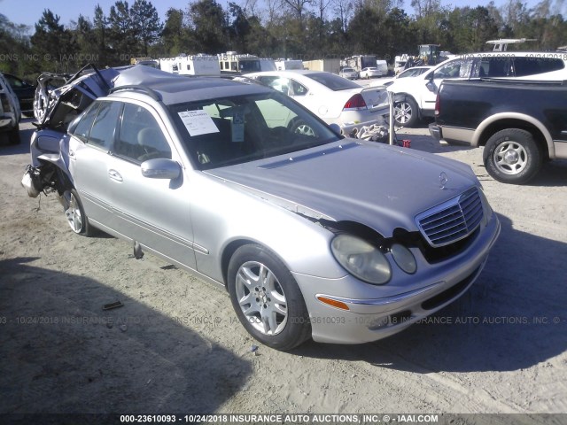 WDBUH65J24A519547 - 2004 MERCEDES-BENZ E 320 SILVER photo 1