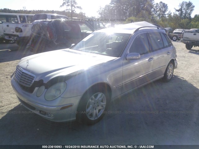 WDBUH65J24A519547 - 2004 MERCEDES-BENZ E 320 SILVER photo 2