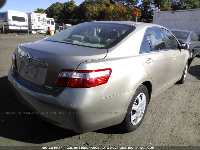 4T1BE46K39U382990 - 2009 TOYOTA CAMRY SE/LE/XLE ოქროსფერი ფოტო 4