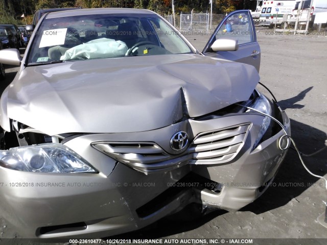 4T1BE46K39U382990 - 2009 TOYOTA CAMRY SE/LE/XLE ოქროსფერი ფოტო 6
