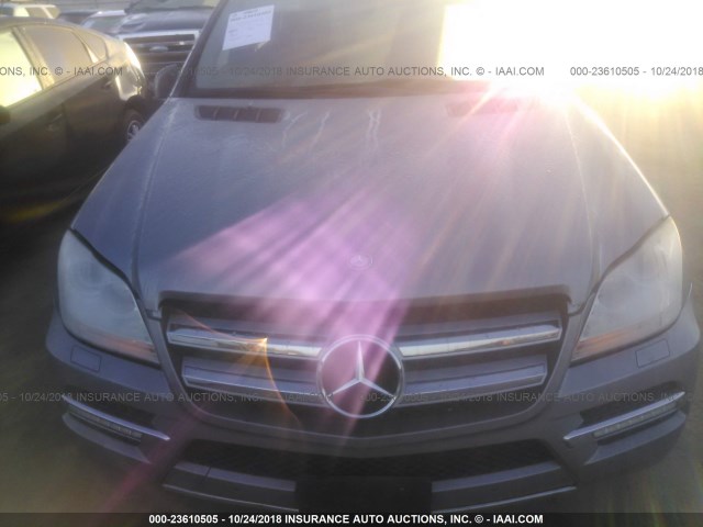 4JGBF7BE1CA781663 - 2012 MERCEDES-BENZ GL 450 4MATIC GOLD photo 6