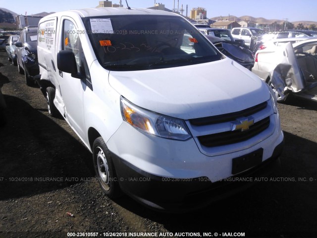 3N63M0YN8FK703006 - 2015 CHEVROLET CITY EXPRESS LS WHITE photo 1