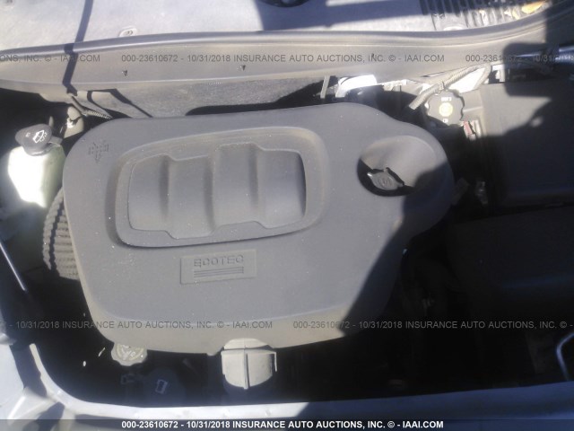 3GNCA13B79S606308 - 2009 CHEVROLET HHR LS GRAY photo 10