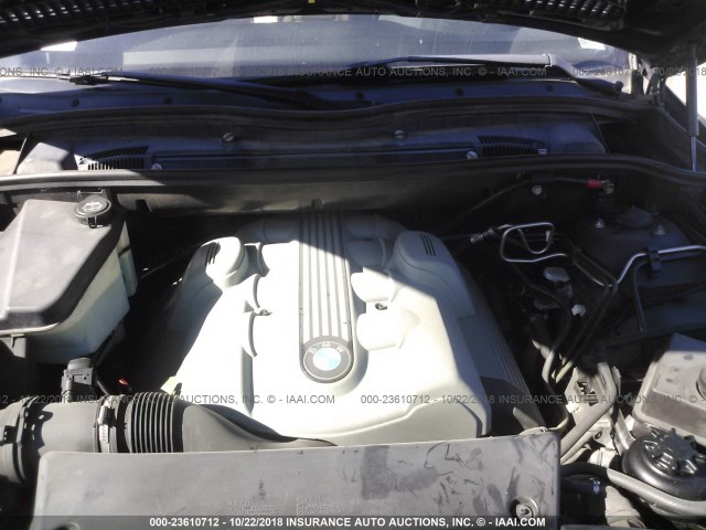 5UXFB53534LV02156 - 2004 BMW X5 4.4I BLACK photo 10