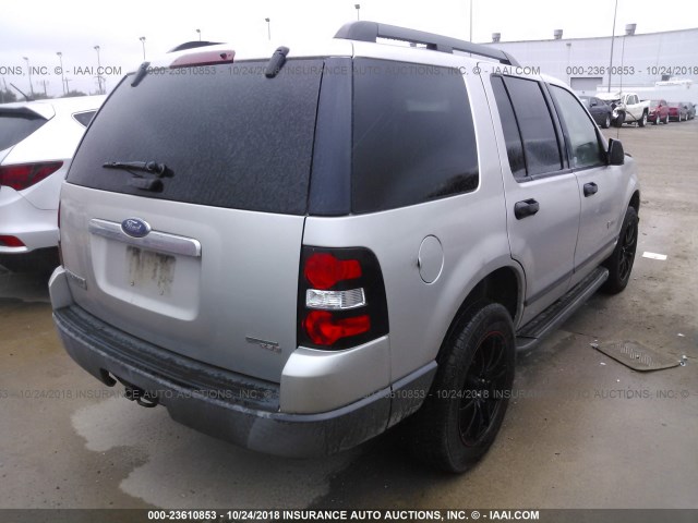 1FMEU72E06UA48008 - 2006 FORD EXPLORER XLS GRAY photo 4