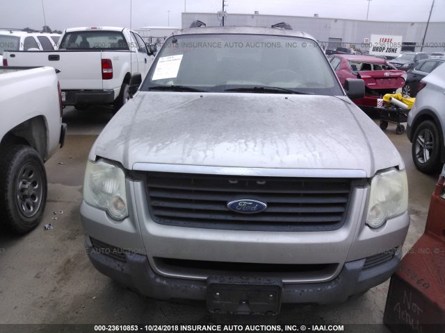 1FMEU72E06UA48008 - 2006 FORD EXPLORER XLS GRAY photo 6