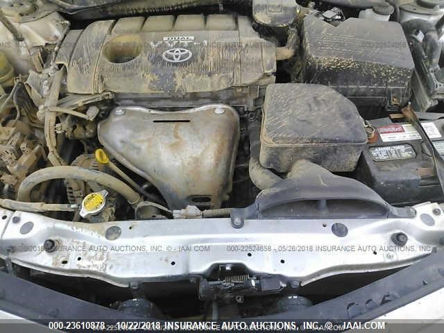 4T1BF3EKXAU029921 - 2010 TOYOTA CAMRY SE/LE/XLE SILVER photo 10