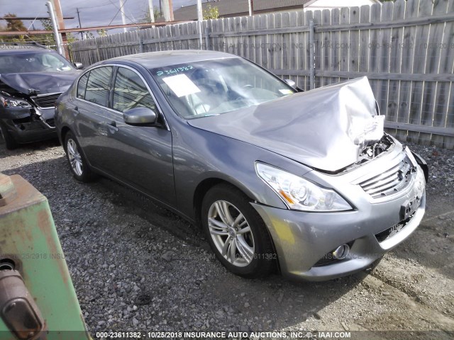 JN1CV6AR5DM351745 - 2013 INFINITI G37 BLACK photo 1