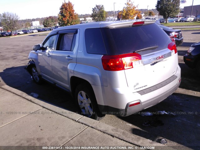 2GKFLREK7D6360318 - 2013 GMC TERRAIN SLE GRAY photo 3