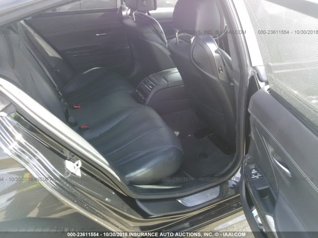 WBA6B2C50FD799302 - 2015 BMW 650 I/GRAN COUPE BLACK photo 8