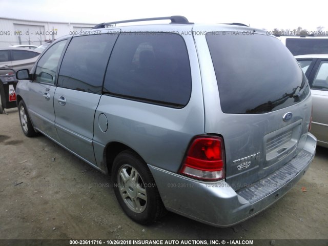 2FMZA52207BA08006 - 2007 FORD FREESTAR SEL GRAY photo 3